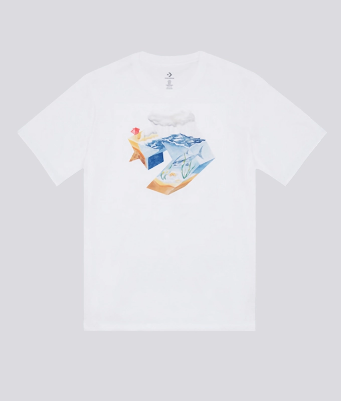 Star Chevron Ocean Tee