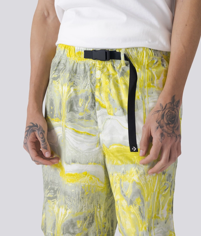 Elevated Ltwt Ssnl Cargo Short Aop