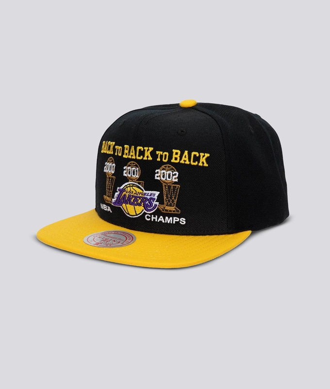 Nba 00-03 Lakers Champs Snapback Hwc Lakers
