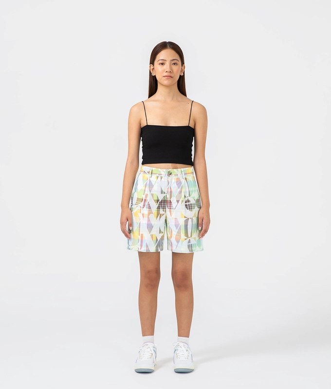 Pleated Shorts