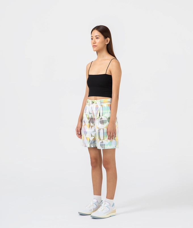 Pleated Shorts