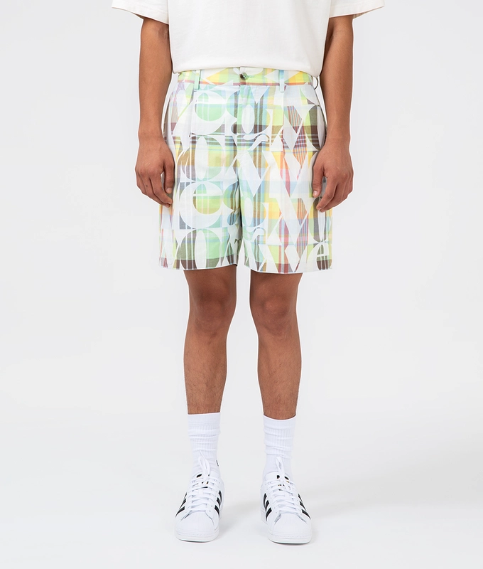 Pleated Shorts