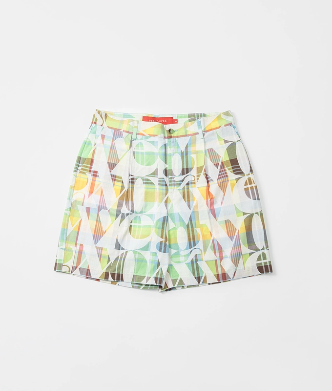 Pleated Shorts