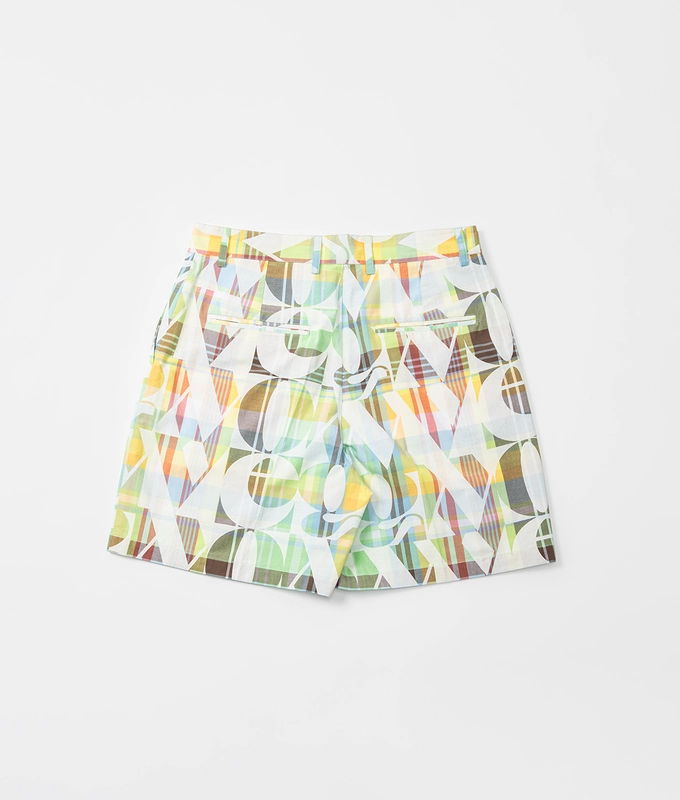 Pleated Shorts