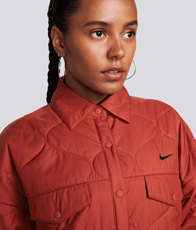Sportswear Essentials Quilted Standard Trench Jacket