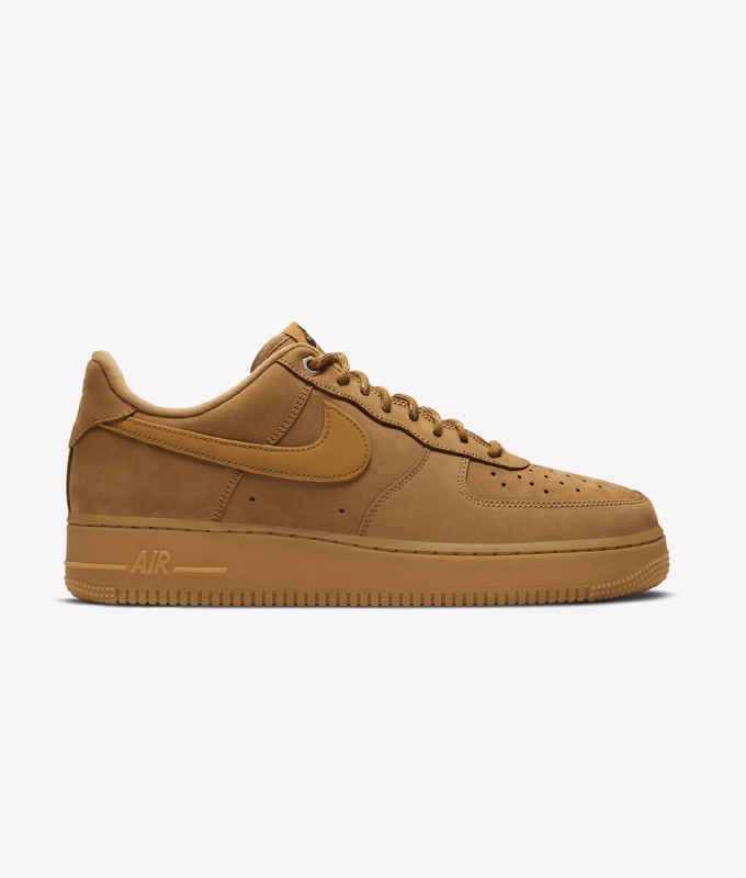 AIR FORCE 1 '07 WB 'FLAX/WHEAT-GUM LIGHT BROWN-BLACK'