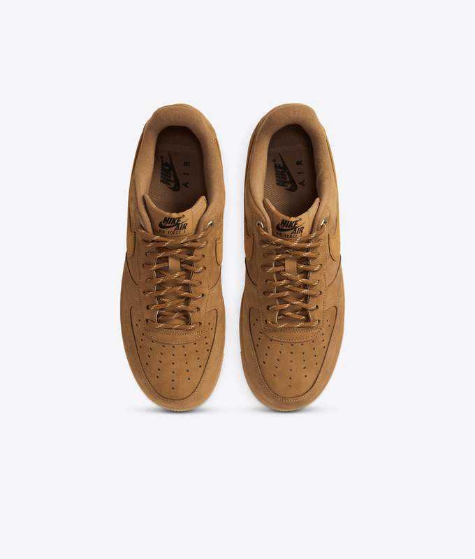 AIR FORCE 1 '07 WB 'FLAX/WHEAT-GUM LIGHT BROWN-BLACK'