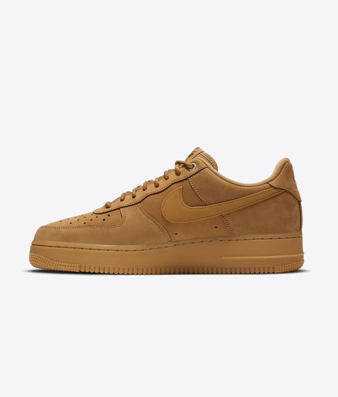 AIR FORCE 1 '07 WB 'FLAX/WHEAT-GUM LIGHT BROWN-BLACK'