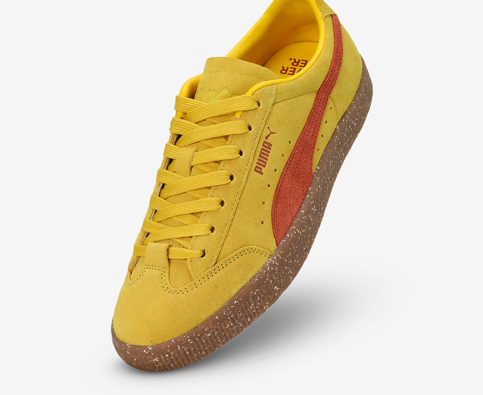 Orange and cheap yellow pumas