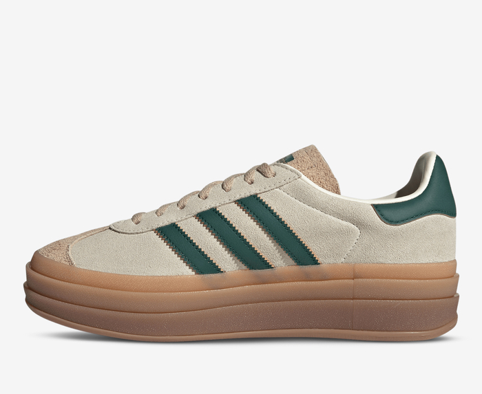 Adidas Originals - GAZELLE BOLD 'CREAM WHITE/COLLEGIATE GREEN/MAGIC ...