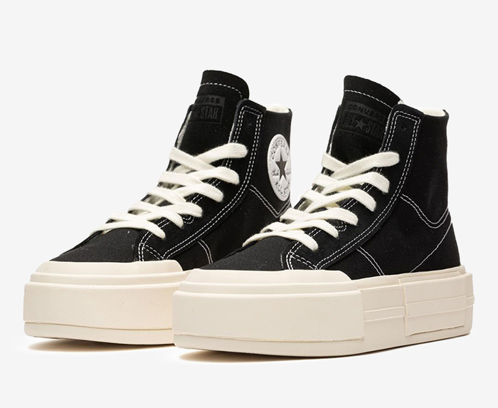 Converse - CHUCK TAYLOR ALL STAR CRUISE HIGH 'BLACK' - VegNonVeg