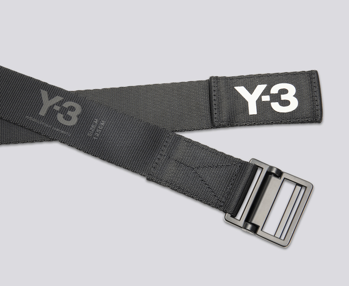 Y-3 - Y-3 CLASSIC LOGO BELT 'BLACK' - VegNonVeg