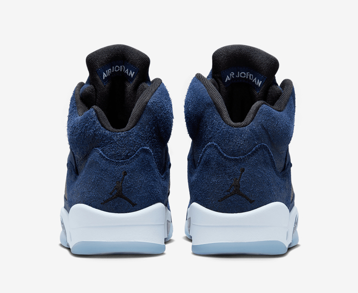 Nike air jordan 5 retro store blue suede