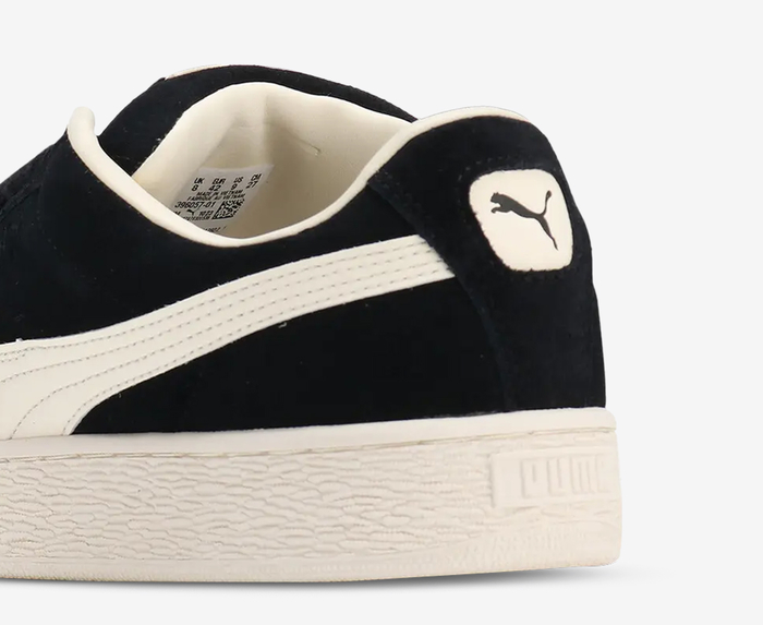 Puma - X PLEASURES SUEDE XL 'PUMA BLACK-FROSTED IVORY' - VegNonVeg