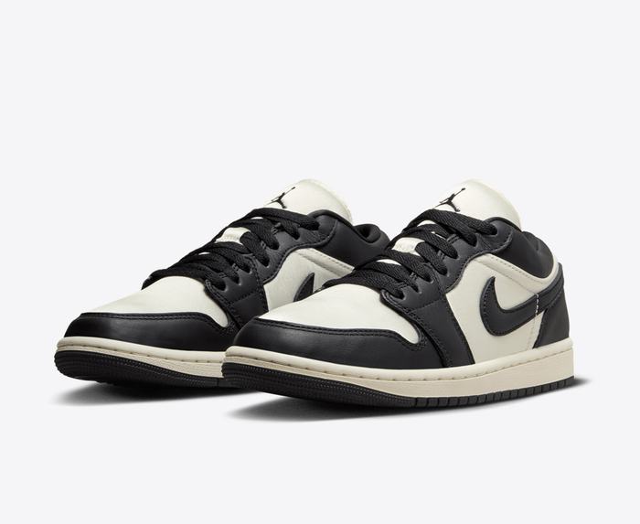 Air jordan 1 black hot sale sail