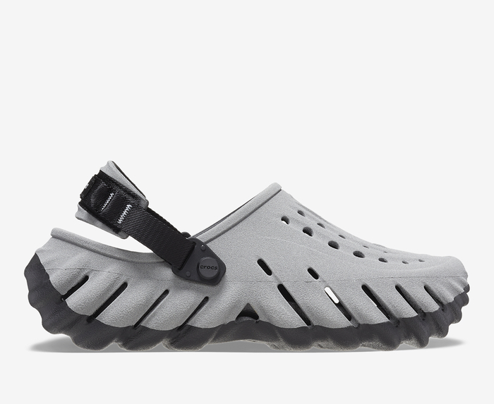 Crocs - ECHO REFLECTIVE CLOG 'BLACK/REFLECTIVE' - VegNonVeg