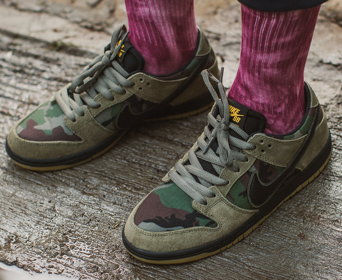 Nike sb dunk low pro camo new arrivals