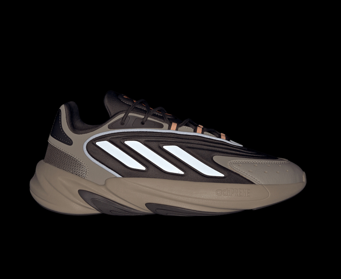 Adidas Originals - OZELIA 'CHARCOAL/WONDER BEIGE/ORANGE' - VegNonVeg