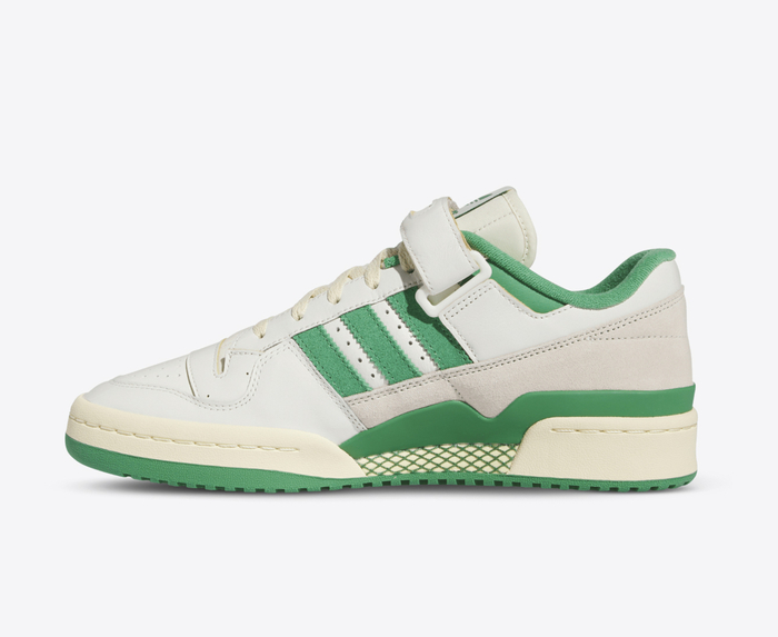 adidas forum 84 low white crew green