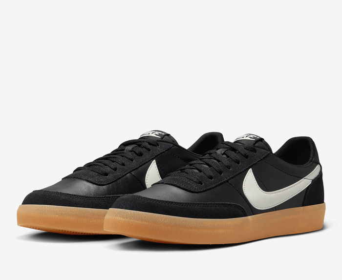 Nike - KILLSHOT 2 LEATHER 'BLACK/SAIL-GUM YELLOW' - VegNonVeg