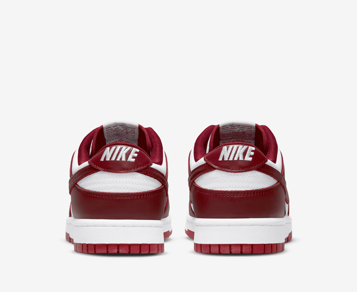 Nike dunk cheap red and white