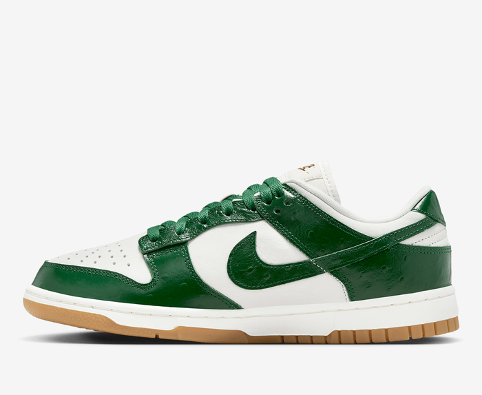 Nike - DUNK LOW LX 'PHANTOM/GORGE GREEN-SAIL-METALLIC GOLD' - VegNonVeg