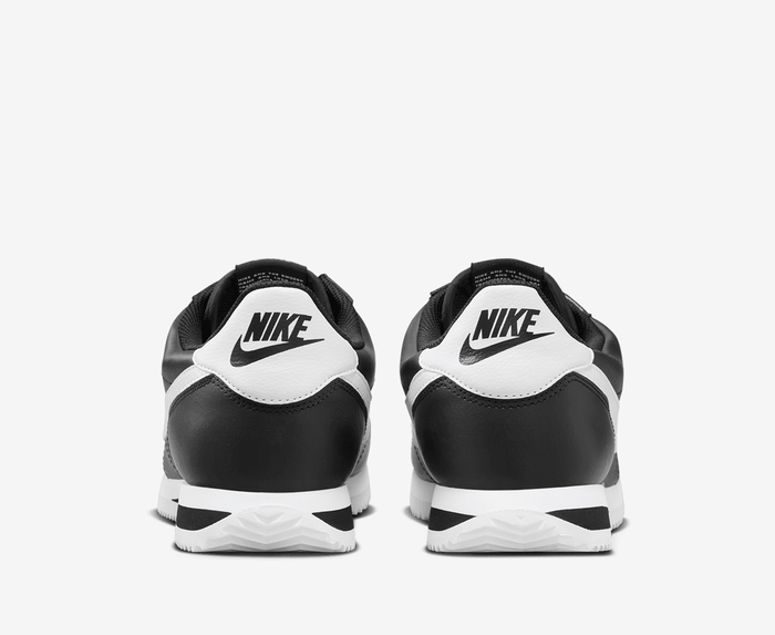 Nike cortez white store black