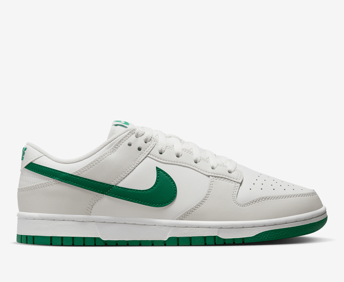 Nike - DUNK LOW RETRO 'SUMMIT WHITE/MALACHITE-PLATINUM TINT' - VegNonVeg