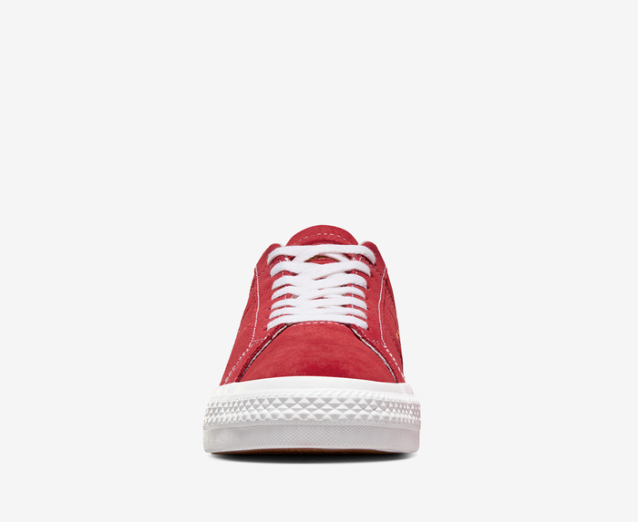 Converse - ONE STAR PRO OX 'VARSITY RED/WHITE/GOLD' - VegNonVeg