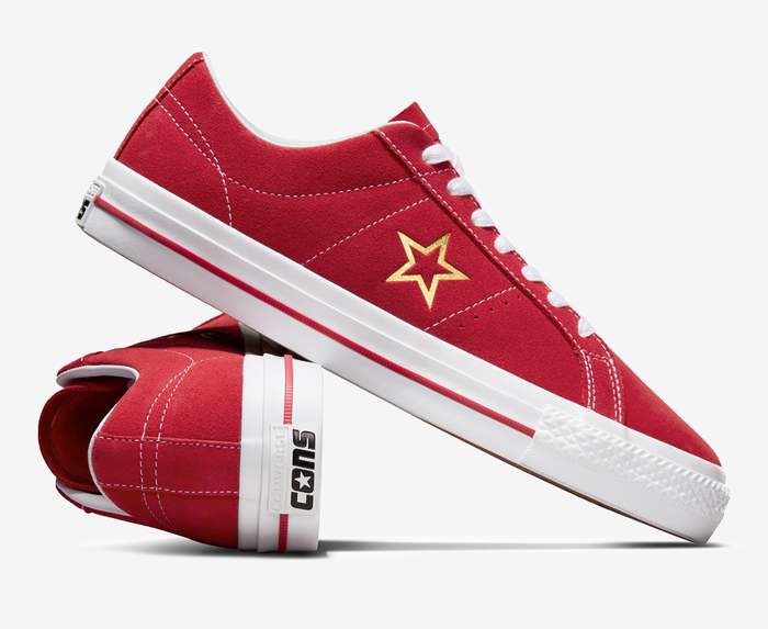 Varsity red shop converse