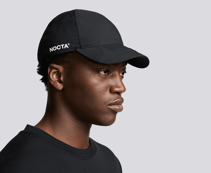 Black cap no sales logo