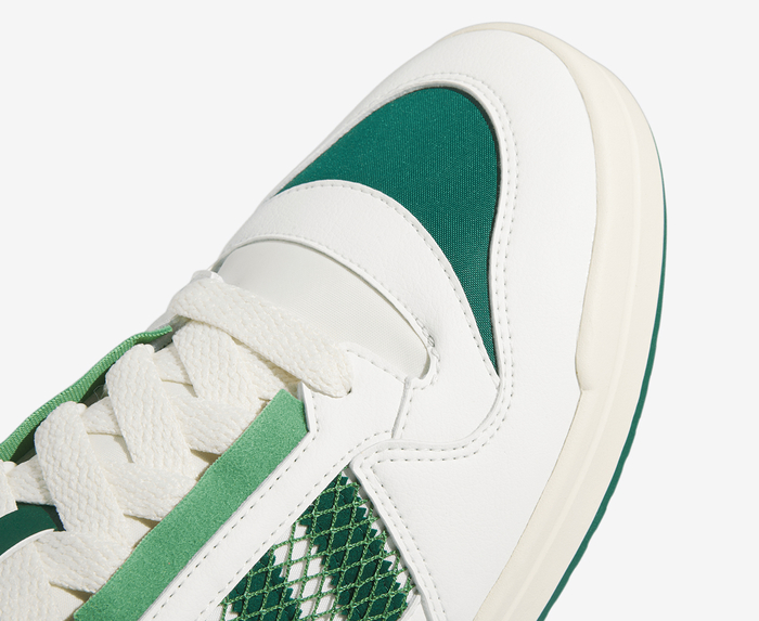 Adidas Originals - FORUM MOD LOW 'CLOUD WHITE/COLLEGIATE GREEN-PRELOVED ...