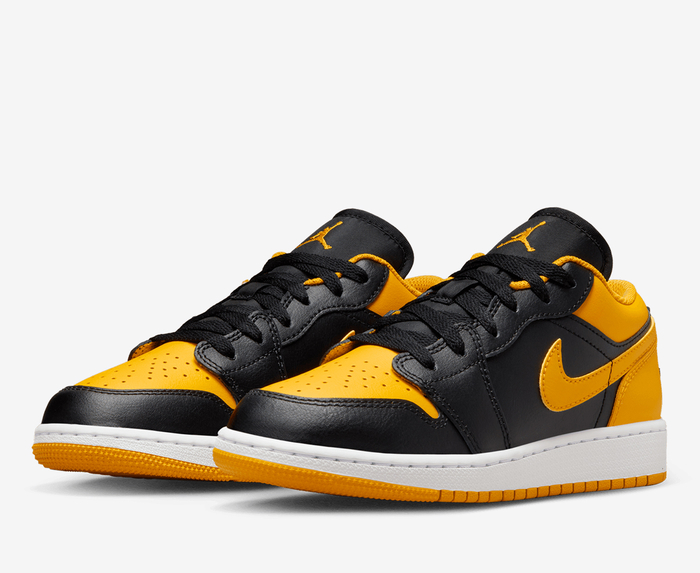 Nike jordan best sale 1 black yellow