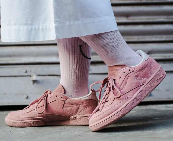 REEBOK Reebok CLUB C 85 NBK PINK VegNonVeg