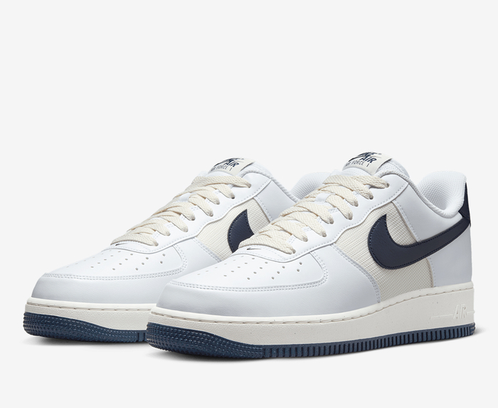 Nike - AIR FORCE 1 '07 NN 'WHITE/OBSIDIAN-FIR-PHANTOM' - VegNonVeg