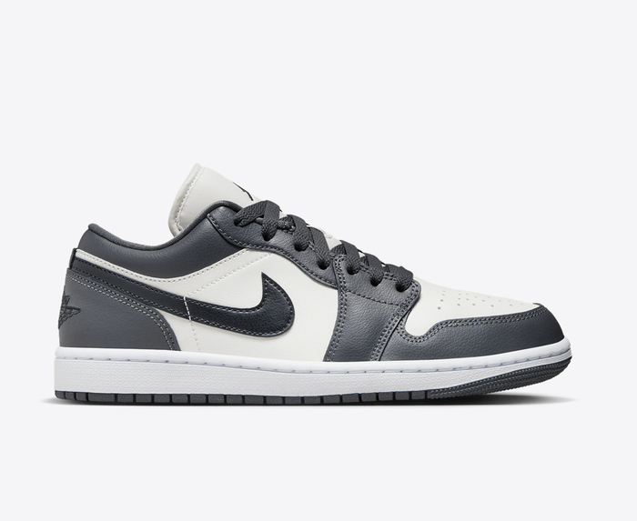 Jordan AIR JORDAN 1 LOW SAIL OFF NOIR DARK GREY WHITE VegNonVeg