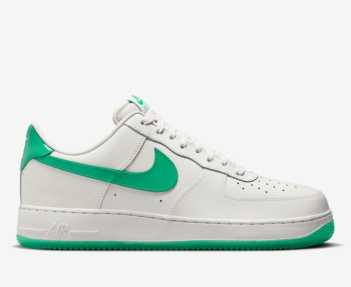 Nike - AIR FORCE 1 '07 PREMIUM 'PLATINUM TINT/STADIUM GREEN' - VegNonVeg