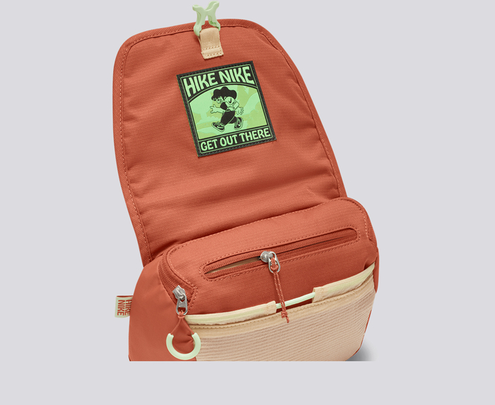 Nike NIKE HIKE WAISTPACK BAG BURNT SUNRISE SESAME VAPOR GREEN VegNonVeg