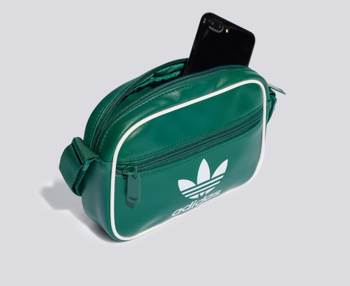 Adidas Originals ADICOLOR CLASSIC MINI AIRLINE BAG COLLEGIATE GREEN VegNonVeg