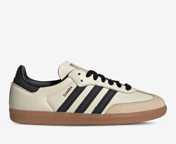 Adidas Originals - SAMBA OG 'CREAM WHITE/CORE BLACK-SAND STRATA ...