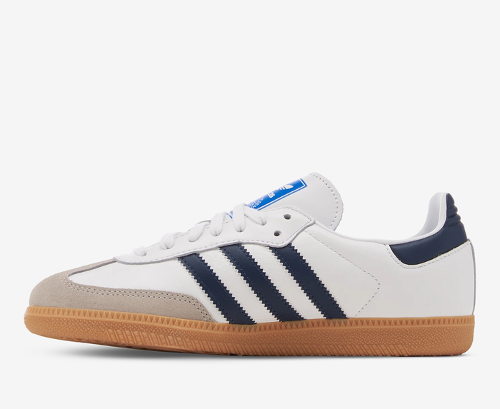 Adidas Originals - SAMBA OG 'CLOUD WHITE/PRELOVED INK-GUM' - VegNonVeg