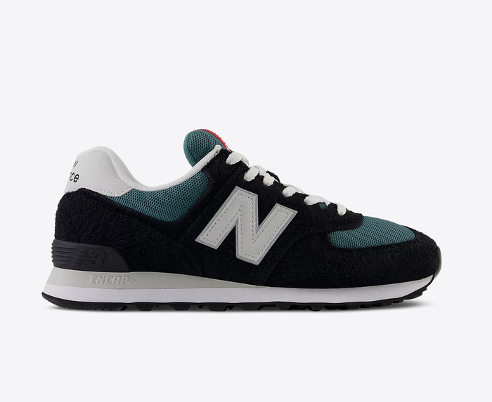 New balance 574 black and green online