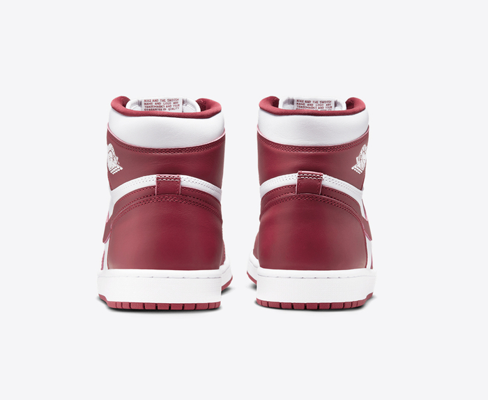 jordan one red white