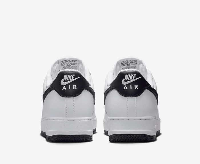 Nike - AIR FORCE 1 '07 'WHITE/BLACK' - VegNonVeg