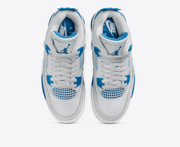 jordan 4 off white military blue