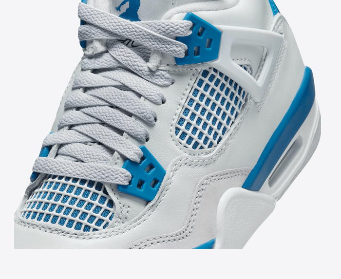 jordan 4 off white military blue