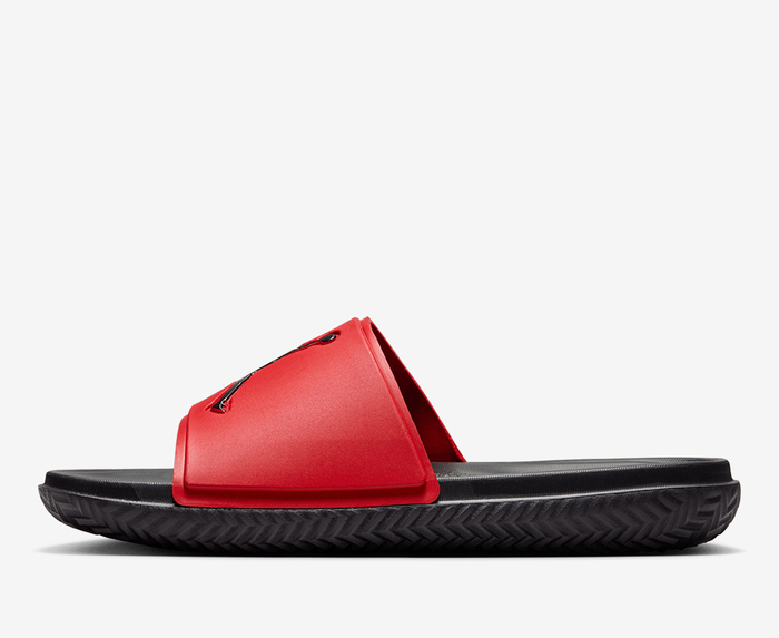 Jordan - JUMPMAN SLIDE 'UNIVERSITY RED/BLACK' - VegNonVeg