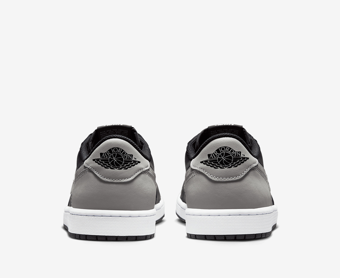 Jordan - AIR JORDAN 1 RETRO LOW OG 'BLACK/MEDIUM GREY-WHITE' - VegNonVeg