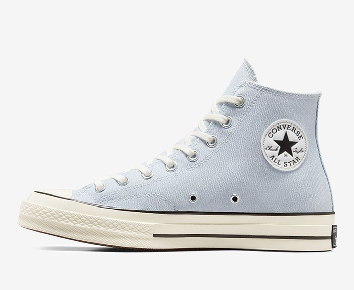 Converse - CHUCK 70 HIGH 'CLOUDY DAZE/EGRET-BLACK' - VegNonVeg