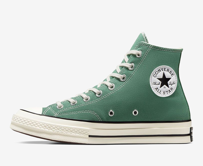 Converse - CHUCK 70 HIGH 'ADMIRAL ELM/EGRET-BLACK' - VegNonVeg